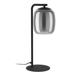 Eglo Ciampino Black Steel & Glass Modern Led Table Lamp - thumbnail 2