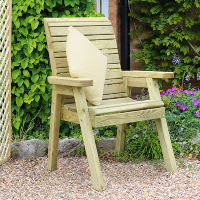 Freya Wooden Garden Chair Freya Arm Chair By Zest Outdoor Living - image 1