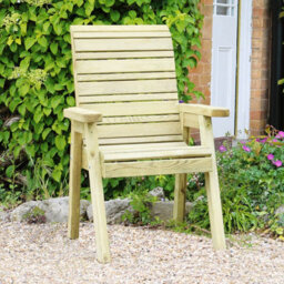 Freya Wooden Garden Chair Freya Arm Chair By Zest Outdoor Living - thumbnail 5