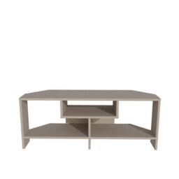 Decorotika Maldiv Modern Tv Stand Tv Unit Cottonbeige - thumbnail 4