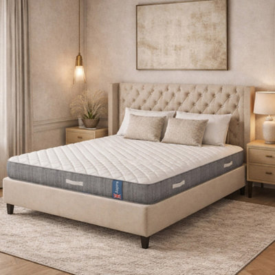 Aspire Orthoflex Pocket Hybrid Memory Foam Mattress, Medium Comfort Pocket Spring Mattress With 5 Handles, Eco Foam Support, 23Cm Depth - image 1