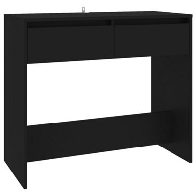 Berkfield Sturdy Console Table Black 89X41X76.5 Cm Steel - image 1