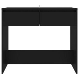 Berkfield Sturdy Console Table Black 89X41X76.5 Cm Steel - thumbnail 5