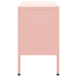 Berkfield Tv Cabinet Pink 105X35X50 Cm Steel - thumbnail 4