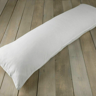 Homes & Linen Bolster Pillow Extra Filled 100% Virgin Hollow Fibre Bolster Pillows For Maternity Nursing Back And Neck Support