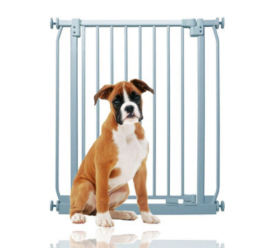 Bettacare Elite Pressure Dog Gate Narrow, 65.5Cm - 74.5Cm, Matt Grey, Narrow Pressure Fit Pet Gate For Dog And Puppy - image 1