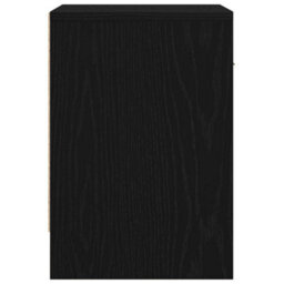 Berkfield Durable Bedside Cabinets 2 Pcs With Drawer Black 39X28X41 Cm - thumbnail 7