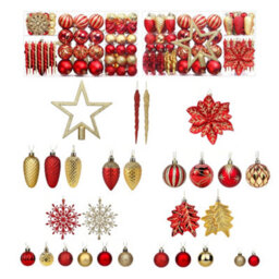 Neo 110Pcs Christmas Tree Ornaments Set - thumbnail 7
