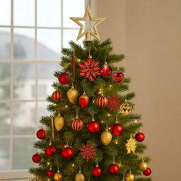 Neo 110Pcs Christmas Tree Ornaments Set - thumbnail 1