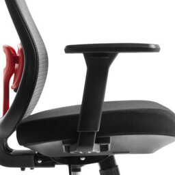 Beliani Modern Office Chair Nemoar Black - thumbnail 6