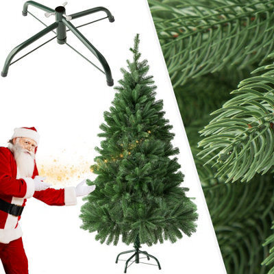 Tectake Christmas Tree - Artificial Christmas Tree With Injection-Moulded Needles And Bendable Branches - 140 Cm - Green - image 1