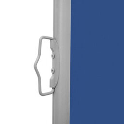 Berkfield Patio Retractable Side Awning 170X1200 Cm Blue - thumbnail 5