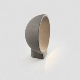 Luminosa Lighting Luminosa Gaia Outdoor Pedestal Light Grey Cement 2700K Ip55 - thumbnail 8