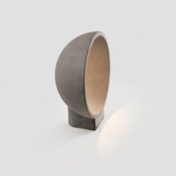 Luminosa Lighting Luminosa Gaia Outdoor Pedestal Light Grey Cement 2700K Ip55 - thumbnail 9