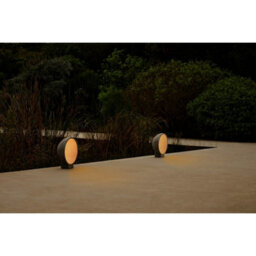 Luminosa Lighting Luminosa Gaia Outdoor Pedestal Light Grey Cement 2700K Ip55 - thumbnail 5