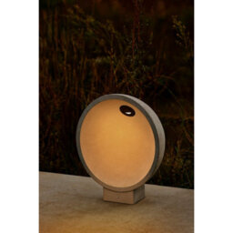 Luminosa Lighting Luminosa Gaia Outdoor Pedestal Light Grey Cement 2700K Ip55 - thumbnail 2