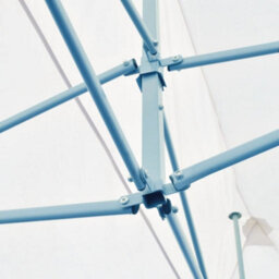 Berkfield Folding Pop-Up Partytent With Sidewalls 3X6 M Steel White - thumbnail 4