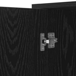 Walplus Sideboard Black Oak 100 X 33 X 75 Cm Engineered Wood - thumbnail 9