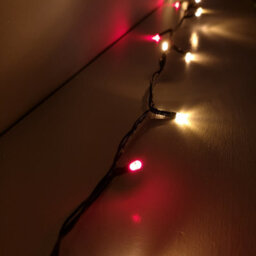Samuel Alexander 720 Led 57.5M  Supabrights Indoor Outdoor Christmas Multi Function Mains Operated String Lights With Timer In Red & Vintage Gold - thumbnail 5