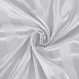 Ameha Stripe Fitted Sheet 40 Cm Deep Pocket- Hypoallergenic Easy Care White Bed Sheets Uk Single Bedsheet(90X190Cm) - thumbnail 4