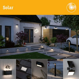 Paulmann 94573 Led Solar Light Object Marisol With Motion Sensor Ip44 Incl. 1X5.5W Warm White Black Cordless Plastic - thumbnail 9