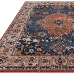 Traditional Bordered Persian Floral Easy To Clean Rug For Dining Room Bed Room And Living Room-155Cm X 230Cm - thumbnail 3