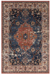 Traditional Bordered Persian Floral Easy To Clean Rug For Dining Room Bed Room And Living Room-155Cm X 230Cm - thumbnail 6