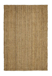 Melrose Modern Style Rugs Relay Natural Jute Hardwearing Durable Indoor Style Large Area Living Room 10mm Pile Height - 133X190Cm - thumbnail 2