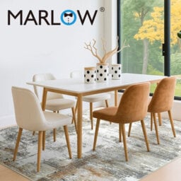 Marlow Large Area Rug 160X230Cm Washable Living Room Hallway Runner - thumbnail 8