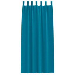Berkfield Modern Curtains With Curtains 2 Pcs Turquoise Polyester - thumbnail 4