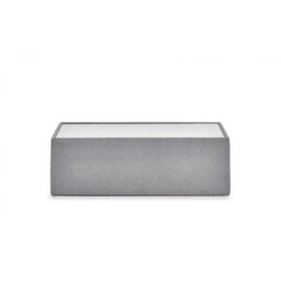 Ashfield Platinum Wool Effect Coffee Table - thumbnail 2