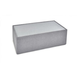 Ashfield Platinum Wool Effect Coffee Table - thumbnail 3