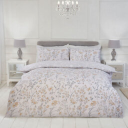 Julian Charles Home Ophelia Floral Natural Reversible Duvet Set - thumbnail 1