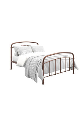 LPD 5 Feet Halston King Bed - Metal - L210 X W161 X H113 Cm - Copper - image 1
