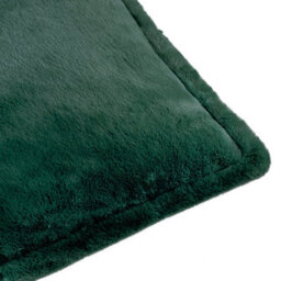 furn. Furn Kallu Faux Fur Cushion Cover, Needle Green, 45 X 45Cm - thumbnail 3
