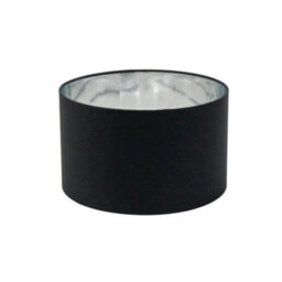 Valuelights Reni Black & Silver Inner Drum Ceiling Lamp Shade (D)25Cm - thumbnail 7