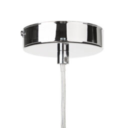 Wyld And Coco Pendant Lamp Transparent Glass 83 Cm Drop Gloss Finish, Modern Chandelier Lighting - thumbnail 6