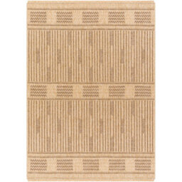 Livabliss Mirage-Cottage Tan Brown Fringe In- & Outdoor Jute-Look Rug 120 X 170 Cm Easy Care, Non Shedding - thumbnail 1