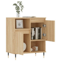 Berkfield Sideboard Sonoma Oak 60X35X70 Cm Engineered Wood - thumbnail 4