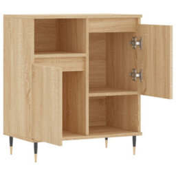 Berkfield Sideboard Sonoma Oak 60X35X70 Cm Engineered Wood - thumbnail 6