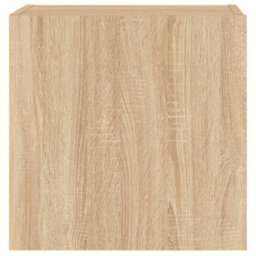 Walplus Tv Wall Cabinet Sonoma Oak 40.5X30X40 Cm Engineered Wood - thumbnail 7