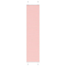 Berkfield Modern Pleated Blind Pink 50X200 Cm Fabric Width 49.4 Cm Polyester - thumbnail 2