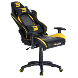 Brazen Sentinel Elite Pc Gaming Chair - Yellow - thumbnail 4