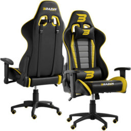 Brazen Sentinel Elite Pc Gaming Chair - Yellow - thumbnail 1