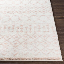 Livabliss Aliyah Shaggy-Global Pink Ivory Plush Soft Pile Living Bedroom Rug 80 X 220 Cm Easy Care, Non Shedding - thumbnail 5