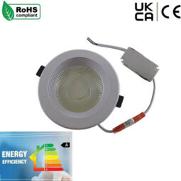 Led Recessed Ceiling Spotlights Pack Of 10 30W Cool White 6000K Slim Dimmable Adjustable Downlights - thumbnail 7
