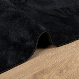 Walplus Rug Oviedo Short Pile Black 120X120 Cm - thumbnail 6