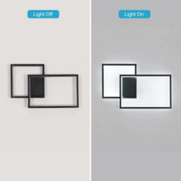 Modern Led Wall Light Cold White Wall Lamp 34W Metal Wall Sconce Living Room - thumbnail 2