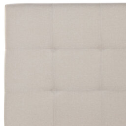 Beliani Ottoman Bed Fabric Lorient 180 X 200 Cm (Eu Super King) Beige - thumbnail 8