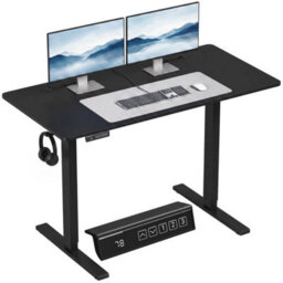 Standing Desk Memory Control Adjustable Black - thumbnail 1